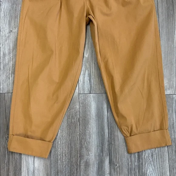 Madewell Pleated Taper Wide-Leg Pants - Picture 6 of 14